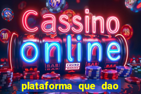 plataforma que dao bonus no cadastro